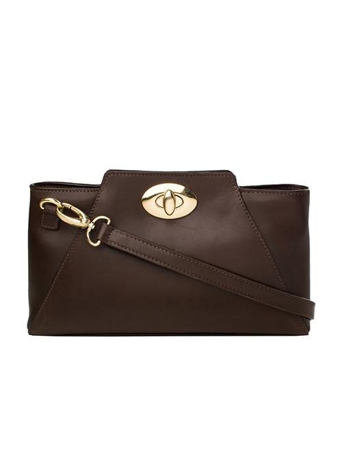 brown leather sling bag - 11016486 - Very Small Image - 1
