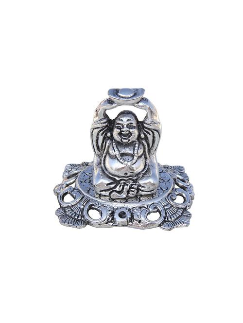 handicrafts paradise metallic laughing buddha - 11017706 - Very Small Image - 1