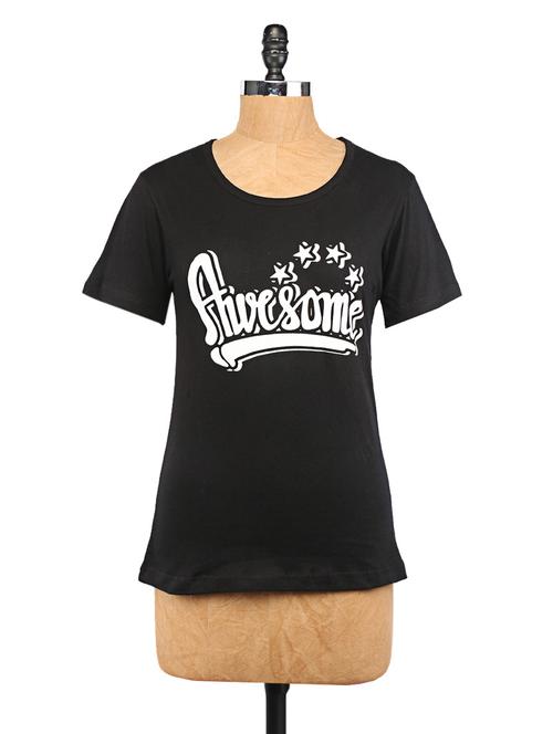 awesome printed graphic cotton top - 1101821 - Very Small Image - 1