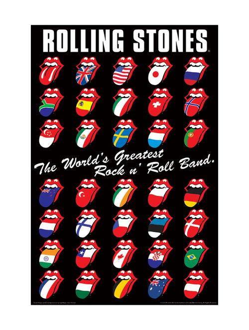 rolling stones flag poster - 11028644 - Very Small Image - 1
