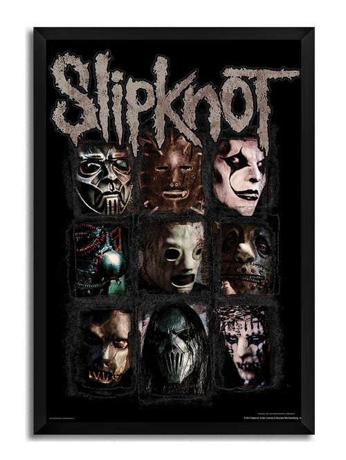 slipknot 2 framed poster (without glass) - 11028673 - Very Small Image - 1