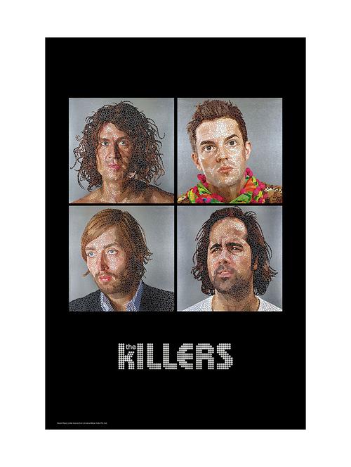 killers mosaic art poster - 11028680 - Very Small Image - 1
