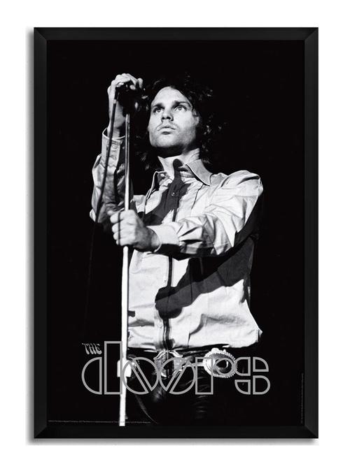jim morrison on stage framed poster (without glass) - 11028757 - Very Small Image - 1