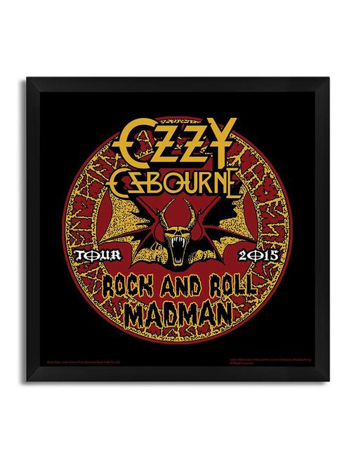 ozzy osbourne framed poster (without glass) - 11028795 - Very Small Image - 1