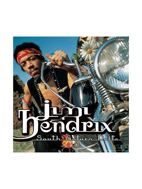 jimi hendrix on motorcycle poster - 11028824 - Very Small Image - 1