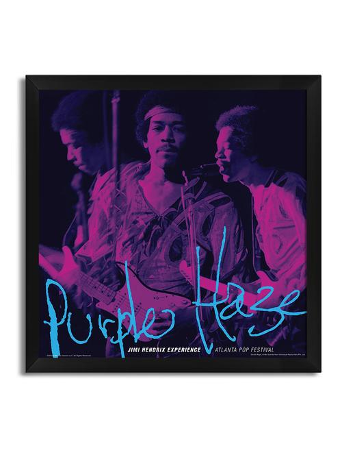 jimi hendrix purple haze framed poster (without glass) - 11028831 - Very Small Image - 1
