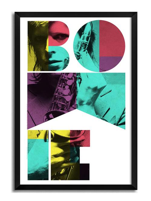 david bowie framed poster (without glass) - 11028837 - Very Small Image - 1