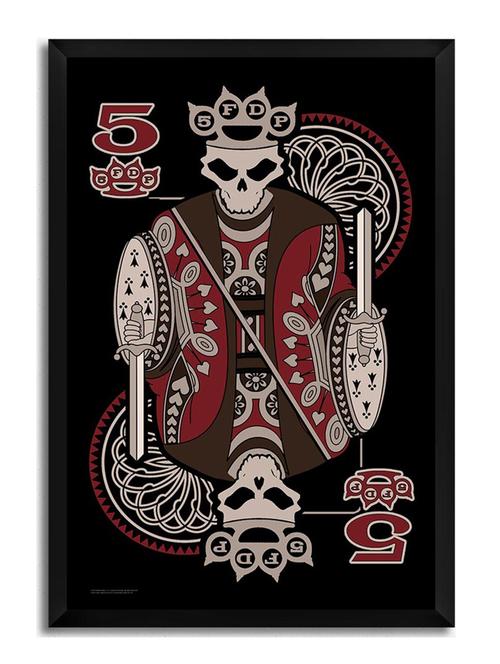 five finger death punch framed poster (without glass) - 11028843 - Very Small Image - 1
