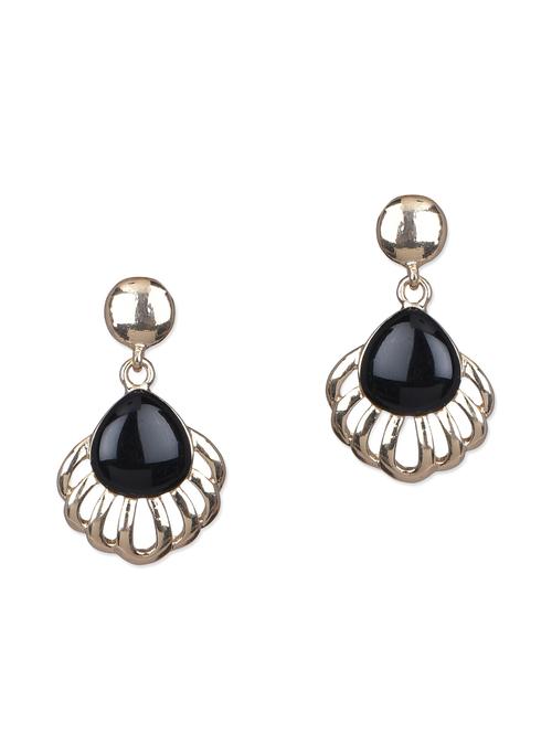 black enameled earrings - 1103297 - Very Small Image - 1