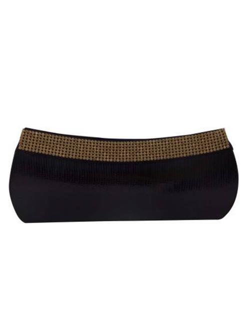 black leatherette clutch - 11040245 - Very Small Image - 1