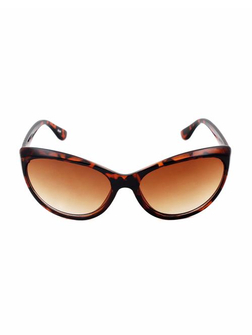 brown polycarbonate cat eyes sunglass - 11043583 - Very Small Image - 1