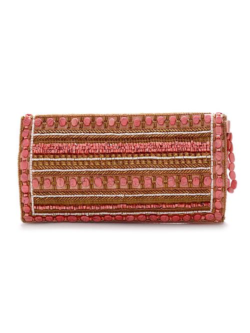 multi colored cotton clutch - 11044598 - Very Small Image - 1