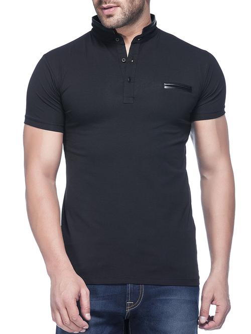 black cotton tshirt - 11049677 - Very Small Image - 1