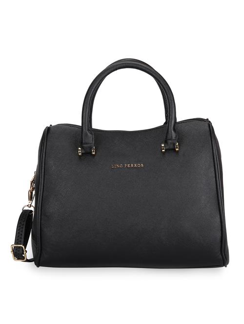 black leatherette handbag - 11052032 - Very Small Image - 1