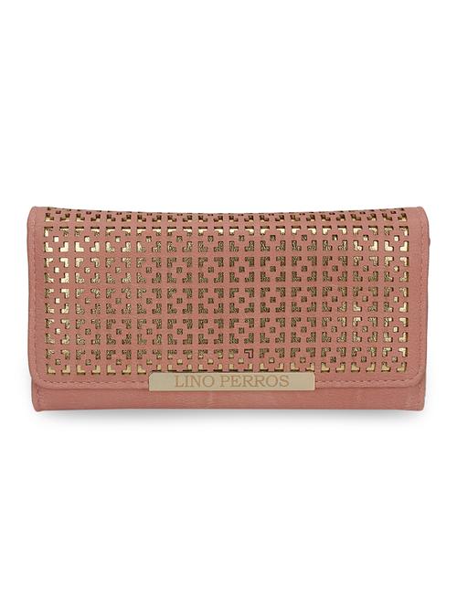 pink leatherette wallet - 11052044 - Very Small Image - 1