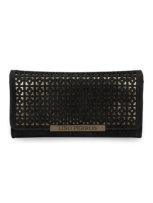 black leatherette clutch - 11052045 - Very Small Image - 1