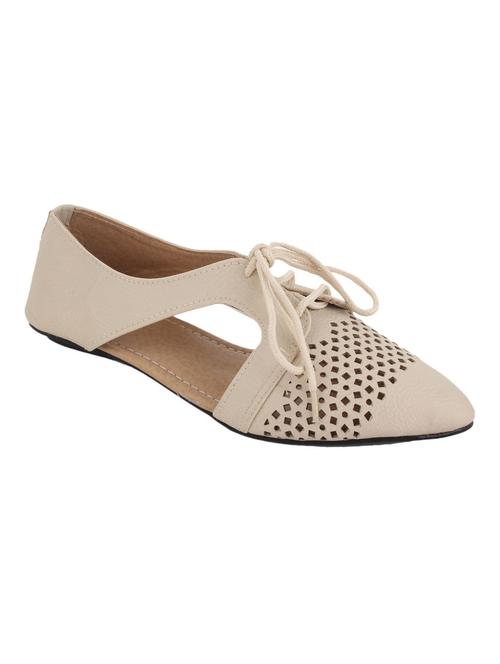 beige leatherette loafers - 11052915 - Very Small Image - 1