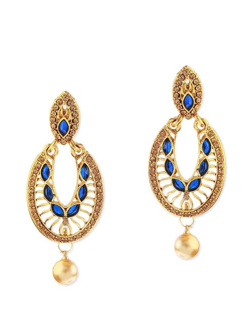 blue metal earring - 11053426 - Very Small Image - 1