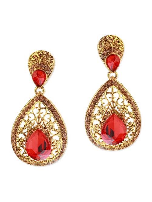 red metal earring - 11053428 - Very Small Image - 1
