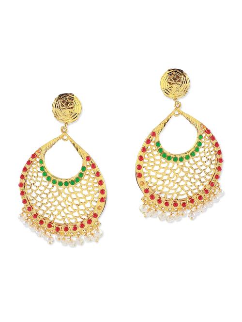 multi colored metal earring - 11053445 - Very Small Image - 1