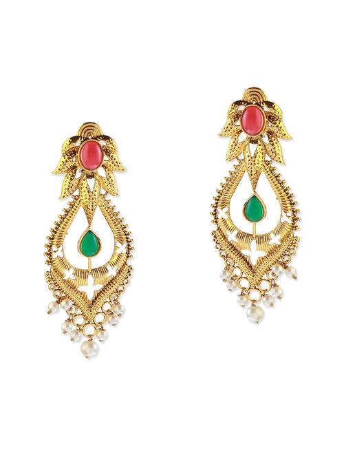 multi colored metal earring - 11053487 - Very Small Image - 1