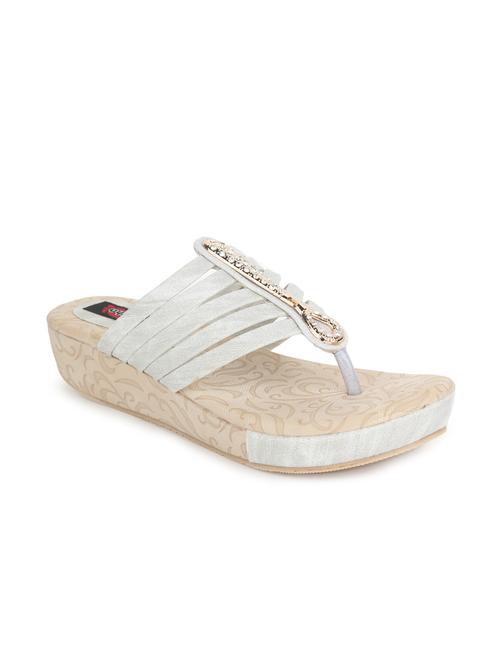 white leatherette heels - 11056364 - Very Small Image - 1