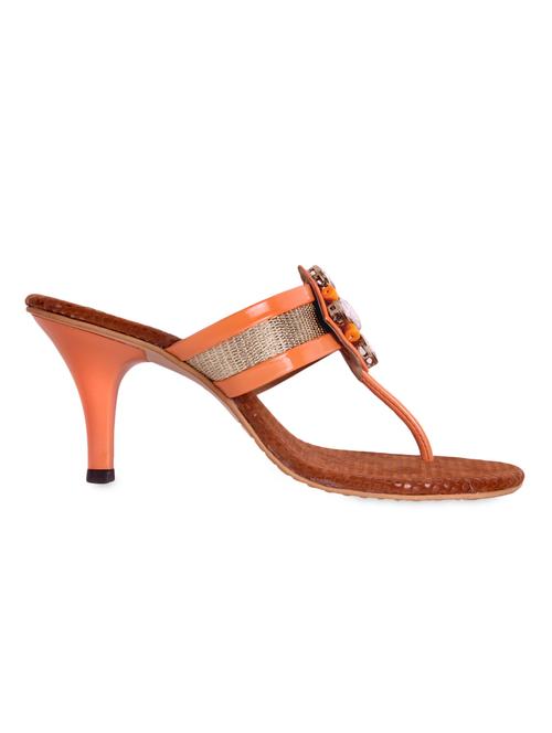 stones embellished toe separator heel sandals - 1105744 - Very Small Image - 1