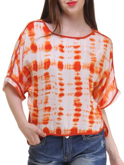 piping detail shibori top - 11065341 - Very Small Image - 1