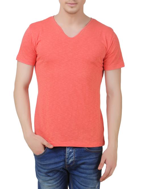 orange cotton tshirt - 11067633 - Very Small Image - 1