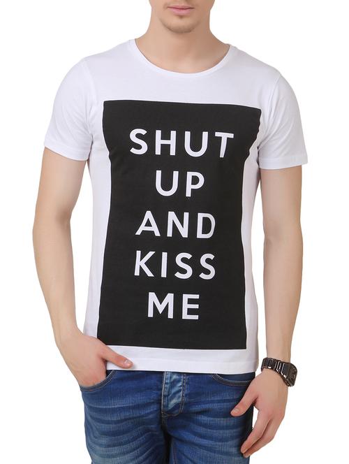 white cotton tshirt - 11067646 - Very Small Image - 1