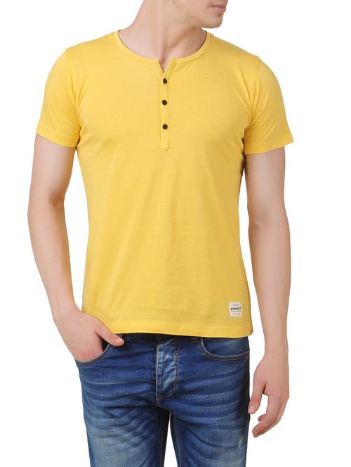yellow cotton tshirt - 11067683 - Very Small Image - 1