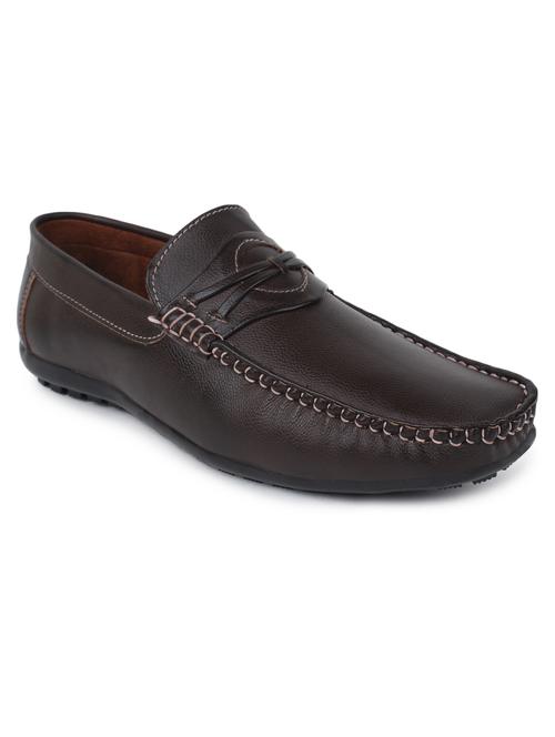 brown leatherette slippers, flip flops & sliders - 11068935 - Very Small Image - 1
