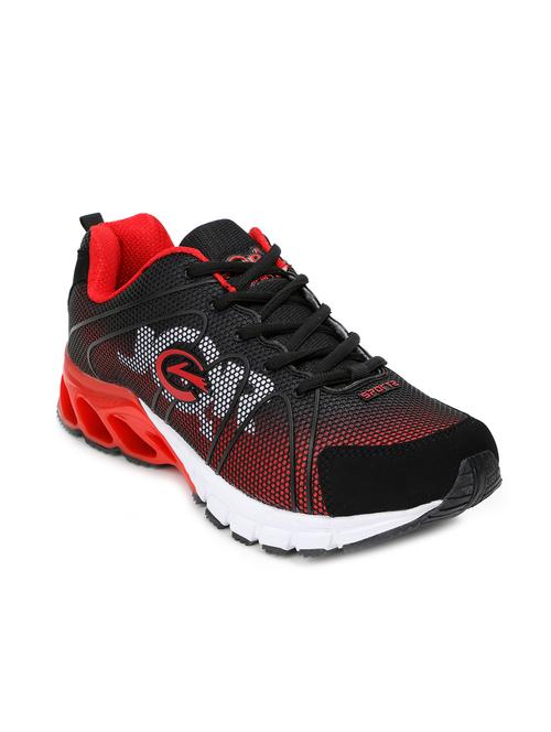 black, red, grey mesh sport shoes - 11069051 - Very Small Image - 1