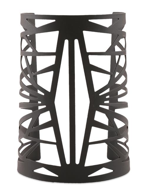 black cut work cuff bracelet - 1107185 - Very Small Image - 1