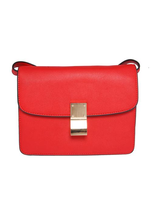 red faux leather handbag - 11072249 - Very Small Image - 1