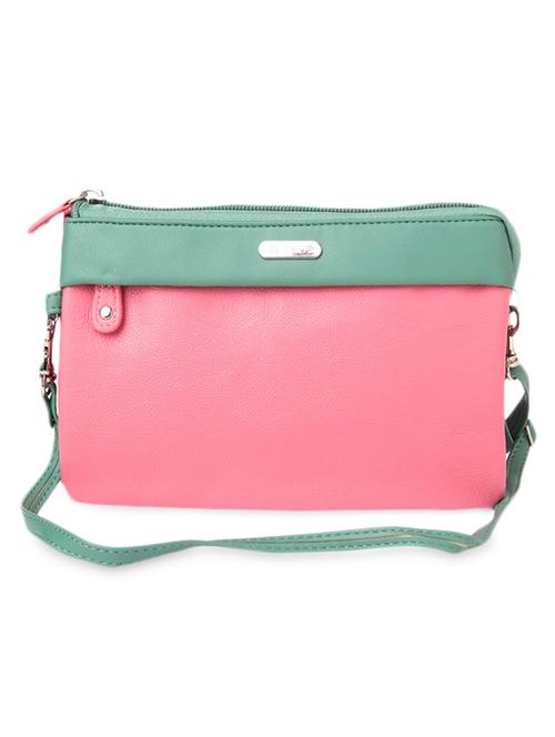 two tone leatherette sling bag - 1107858 - Very Small Image - 1