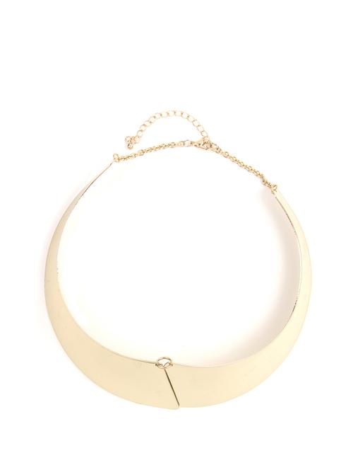 Cream collar-style necklace - 11081 - Very Small Image - 1