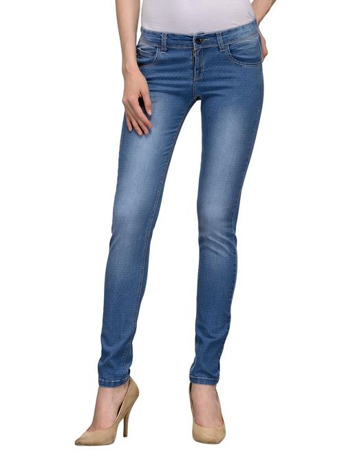blue cotton jeans - 11082091 - Very Small Image - 1