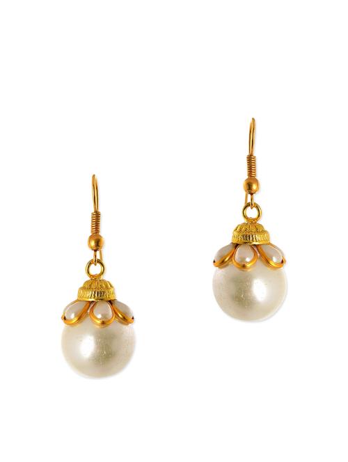white brass earring - 11083737 - Very Small Image - 1