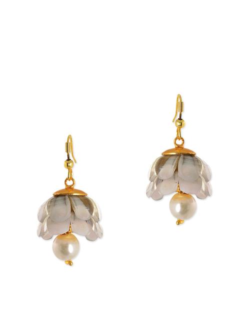 white brass earring - 11083741 - Very Small Image - 1