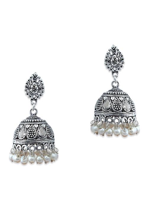 white brass earring - 11083786 - Very Small Image - 1