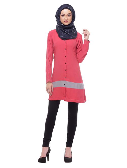 red crepe cloaks & abaya - 11084947 - Very Small Image - 1