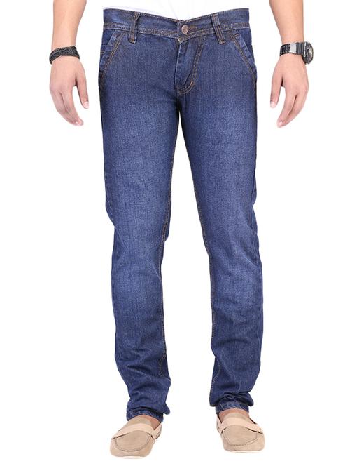 blue cotton blend jeans - 11085888 - Very Small Image - 1