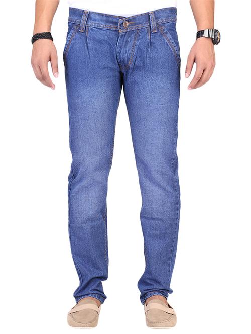 blue cotton blend jeans - 11085889 - Very Small Image - 1
