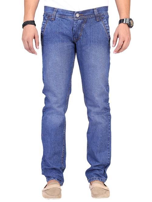 blue cotton blend jeans - 11085895 - Very Small Image - 1