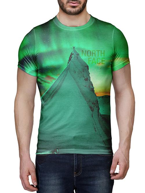 multi colored polyester front print tshirt - 11088452 - Very Small Image - 1