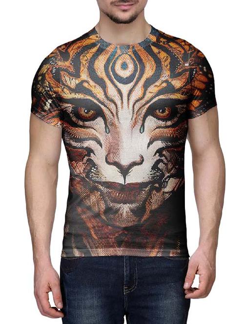 multi colored front print graphic t-shirt - 11088558 - Very Small Image - 1