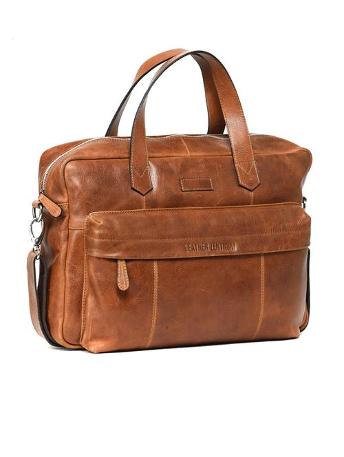 tan leather laptopbag - 11089472 - Very Small Image - 1