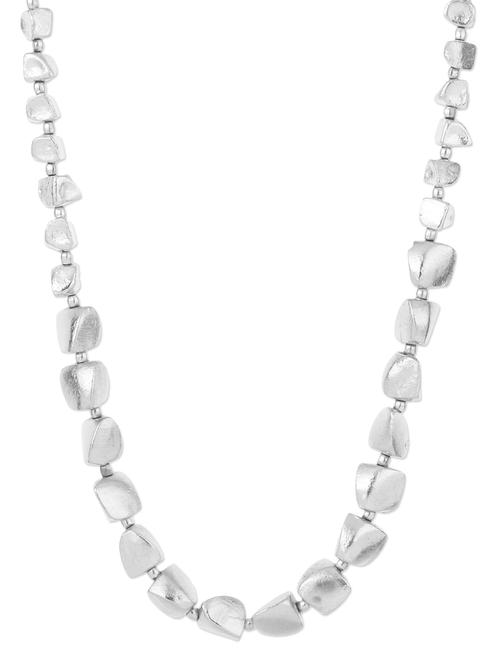 silver metal alloy necklace - 11090010 - Very Small Image - 1