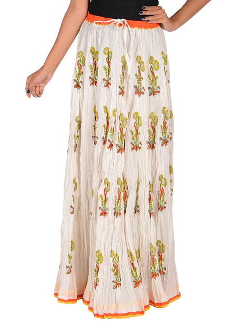 multi colored cotton skirts - 11090141 - Very Small Image - 1